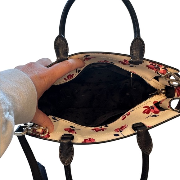 Kate Spade Staci Floral Medium Satchel - Picture 14 of 15